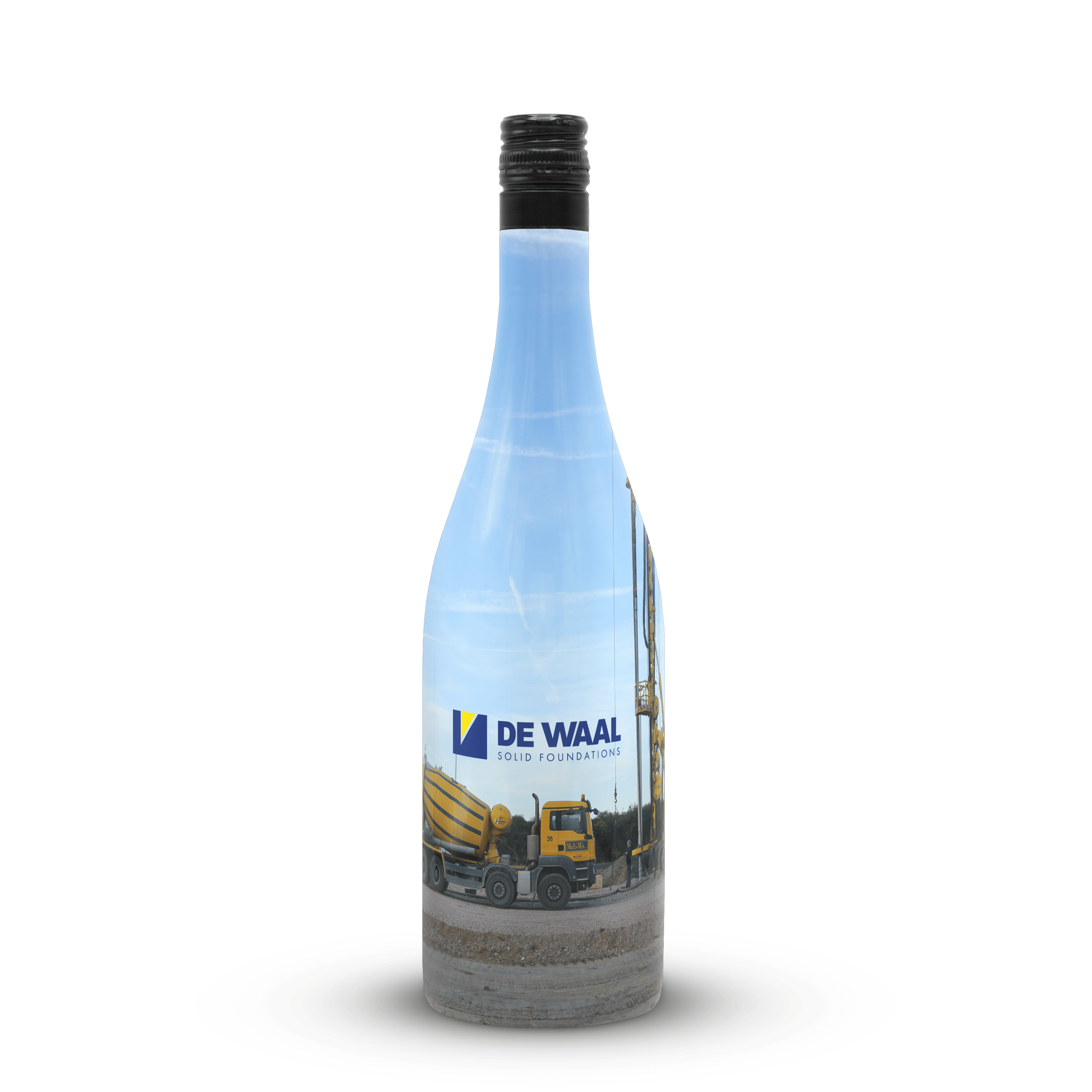 Gepersonaliseerde wijnfles